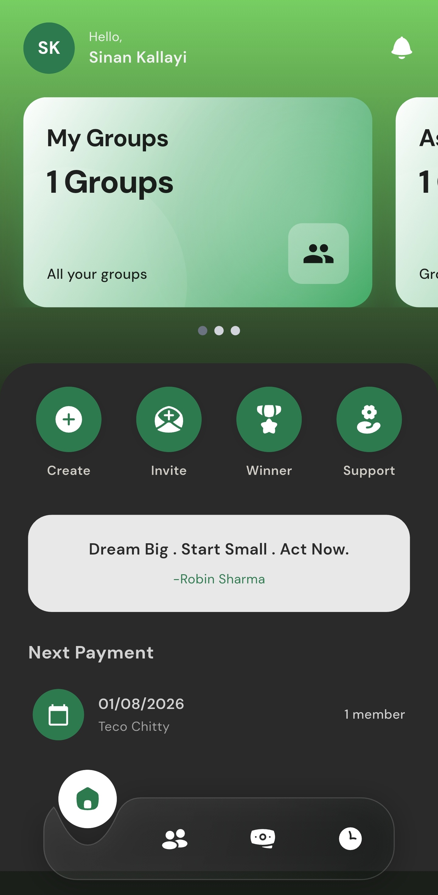 Colleezy Interface